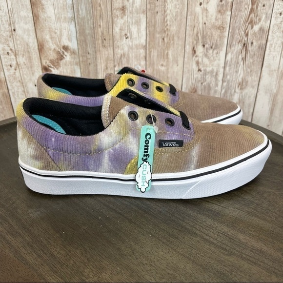 Vans ComfyCush Era (Blotched) “Mlt/Prp Velvet” Shoe Size 7.5 Women - Picture 3 of 9